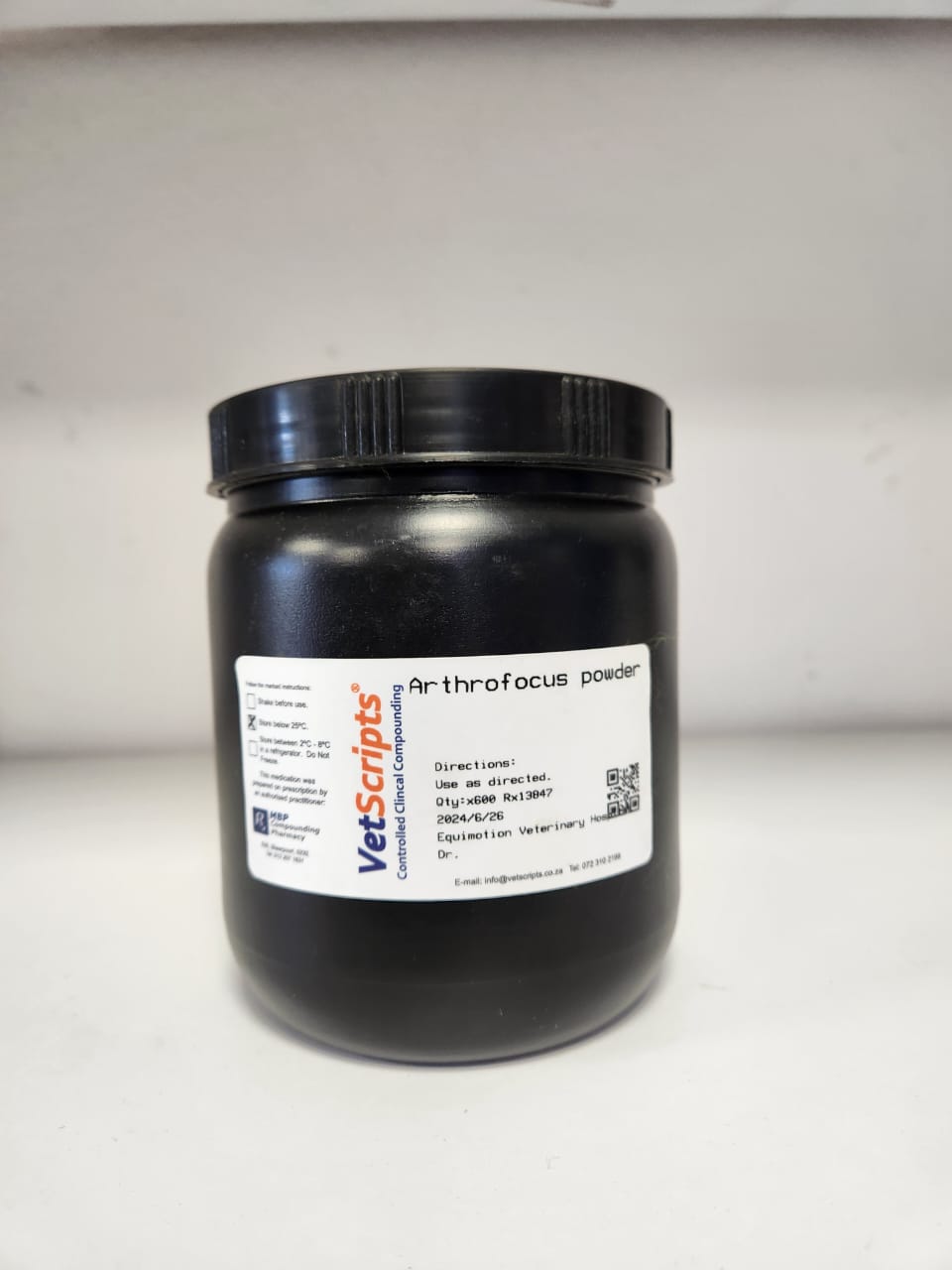 ARTHROFOCUS POWDER 600G