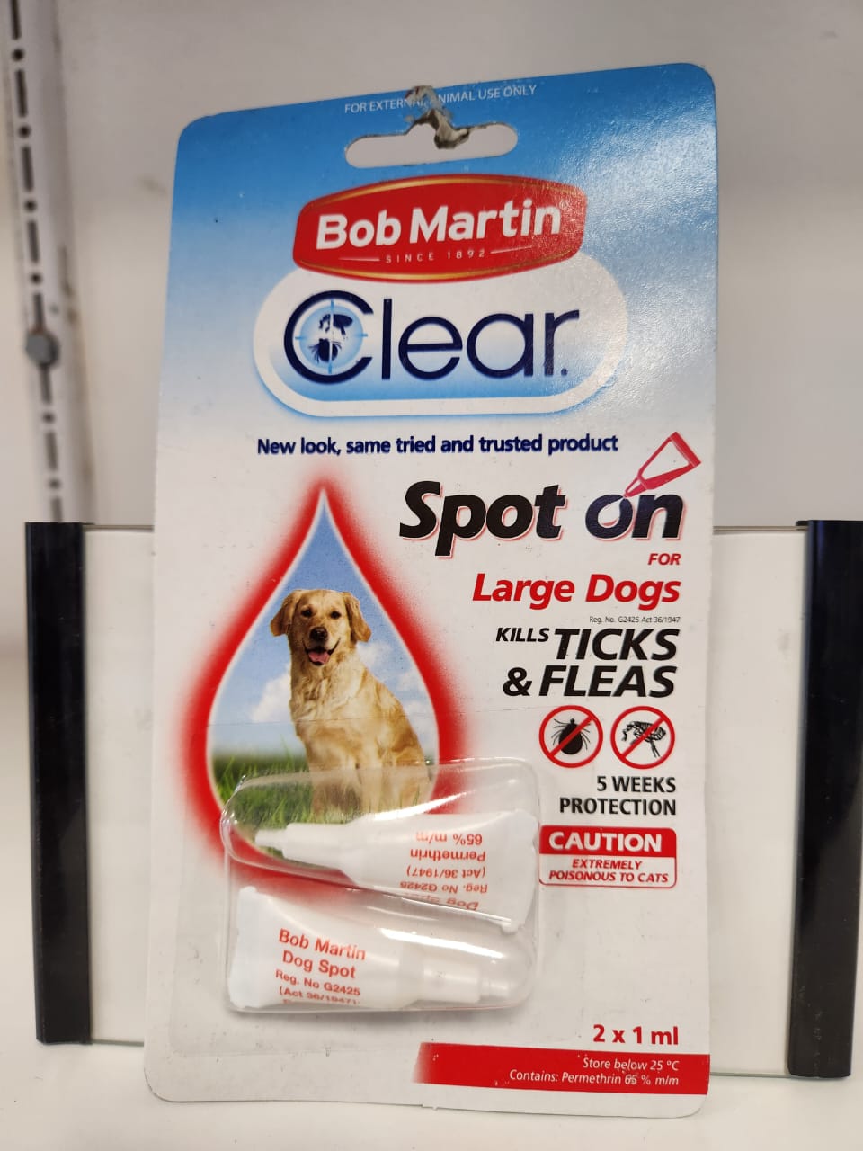 BOB MARTIN DOG LARGE SPOT ON