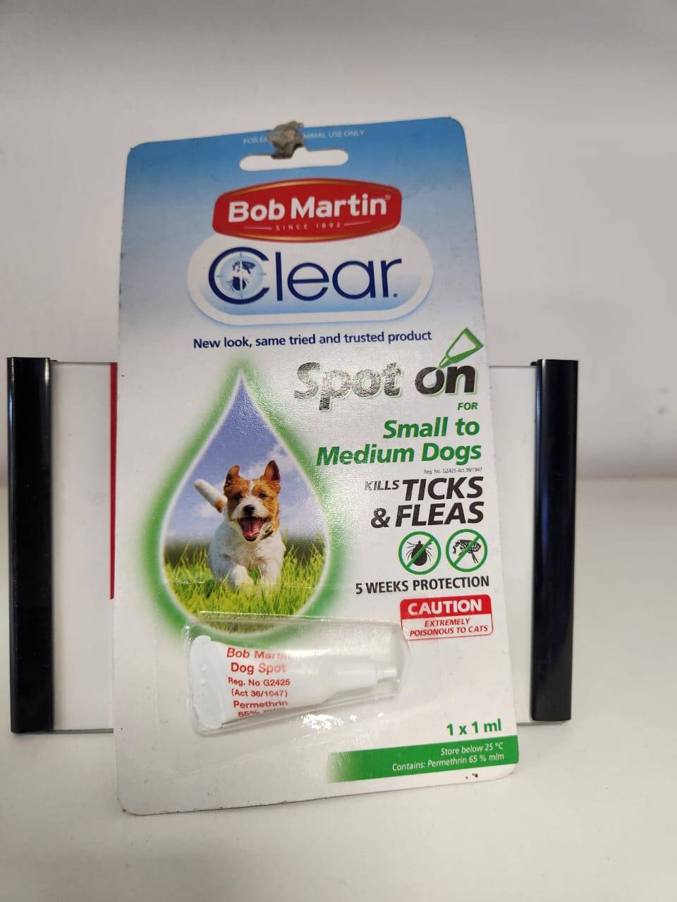 BOB MARTIN DOG SMALL/MEDIUM DOG SPOT ON