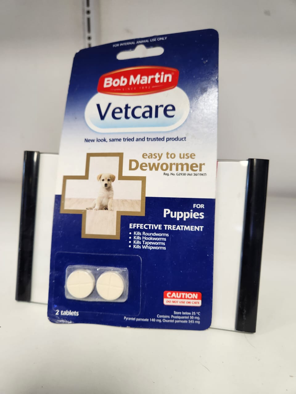 BOB MARTIN VETCARE DEWORMER FOR PUPPIES 2 TABS
