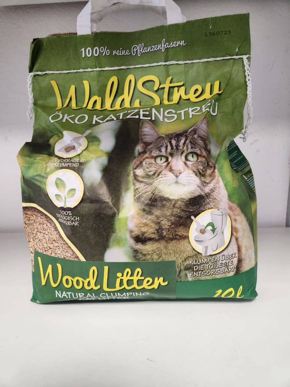 CAT LITTER ARGOS WOOD 10L