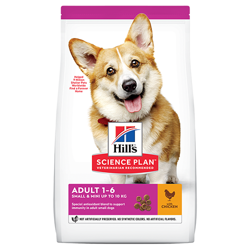 HILLS SP CAN ADULT CHK SML/MINI 6KG