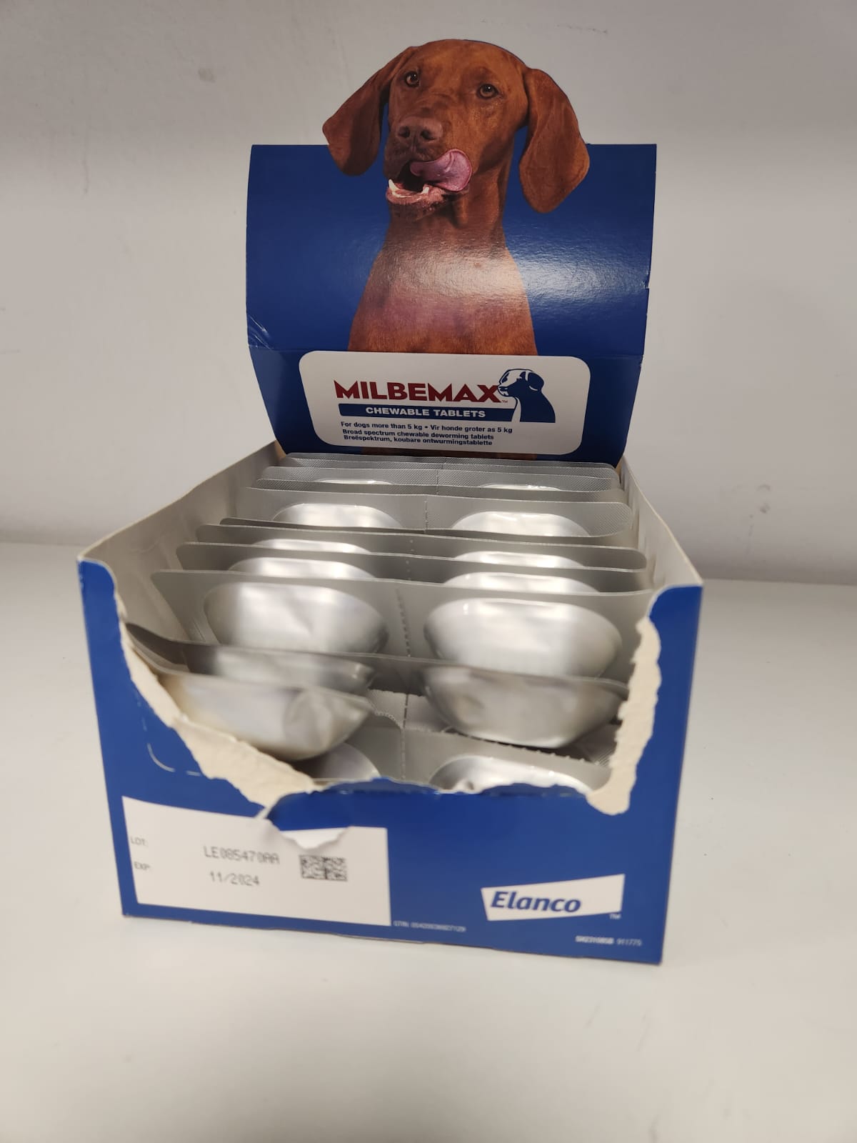 MILBEMAX DEWORMER 5-25KG