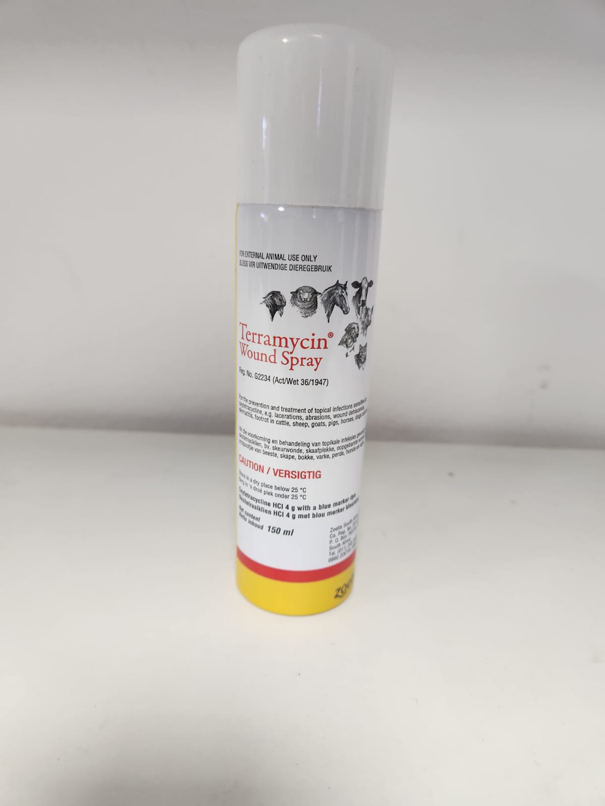 TERRAMYCIN AEROSOL 150ML WOUND SPRAY