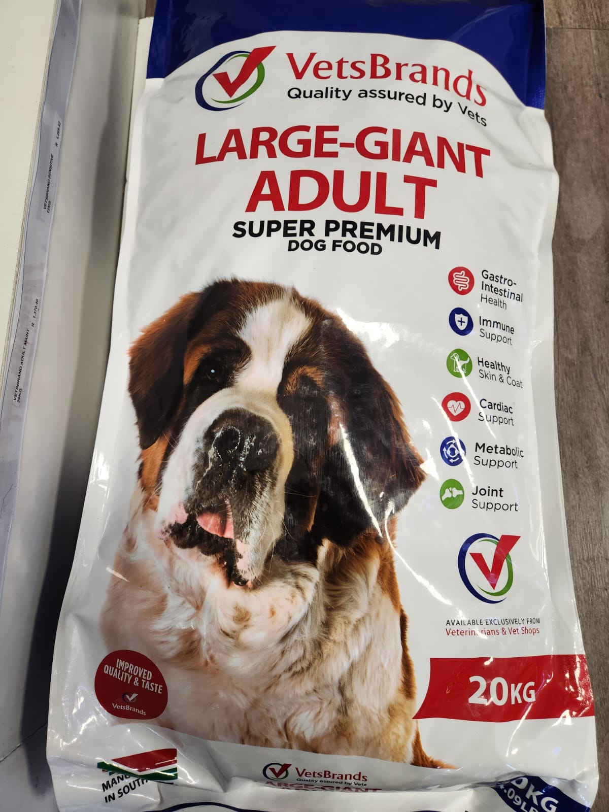 VETSBRAND ADULT GIANT BREED 20KG