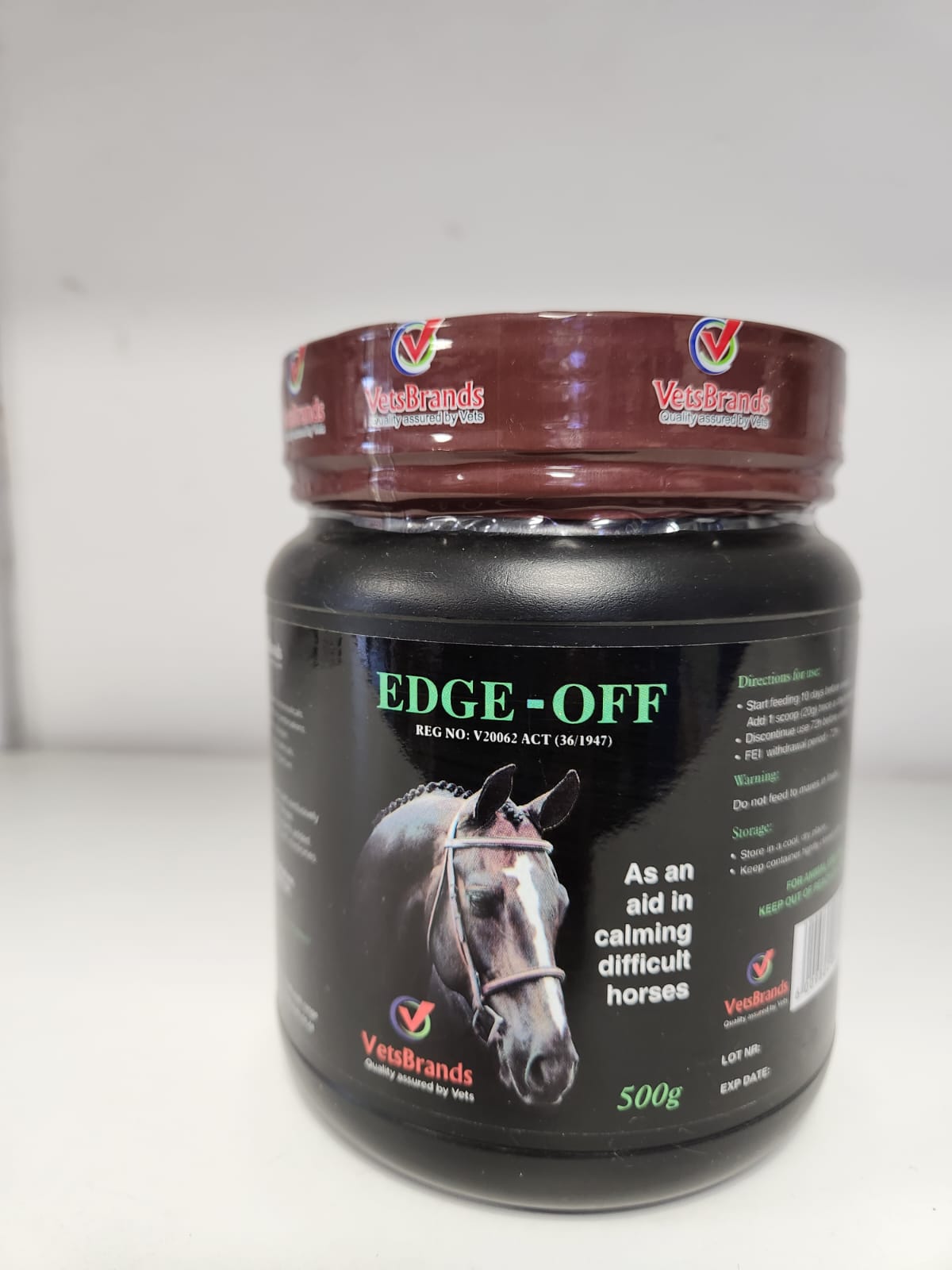 VETSBRAND EDGE-OFF 500G (EQUINE)