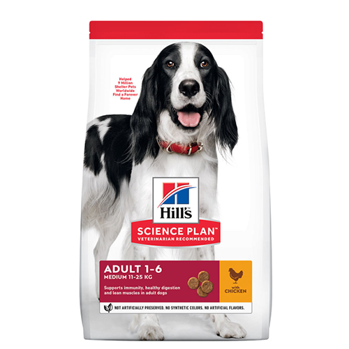 HILLS SP ADULT MEDIUM CHICKEN 12KG